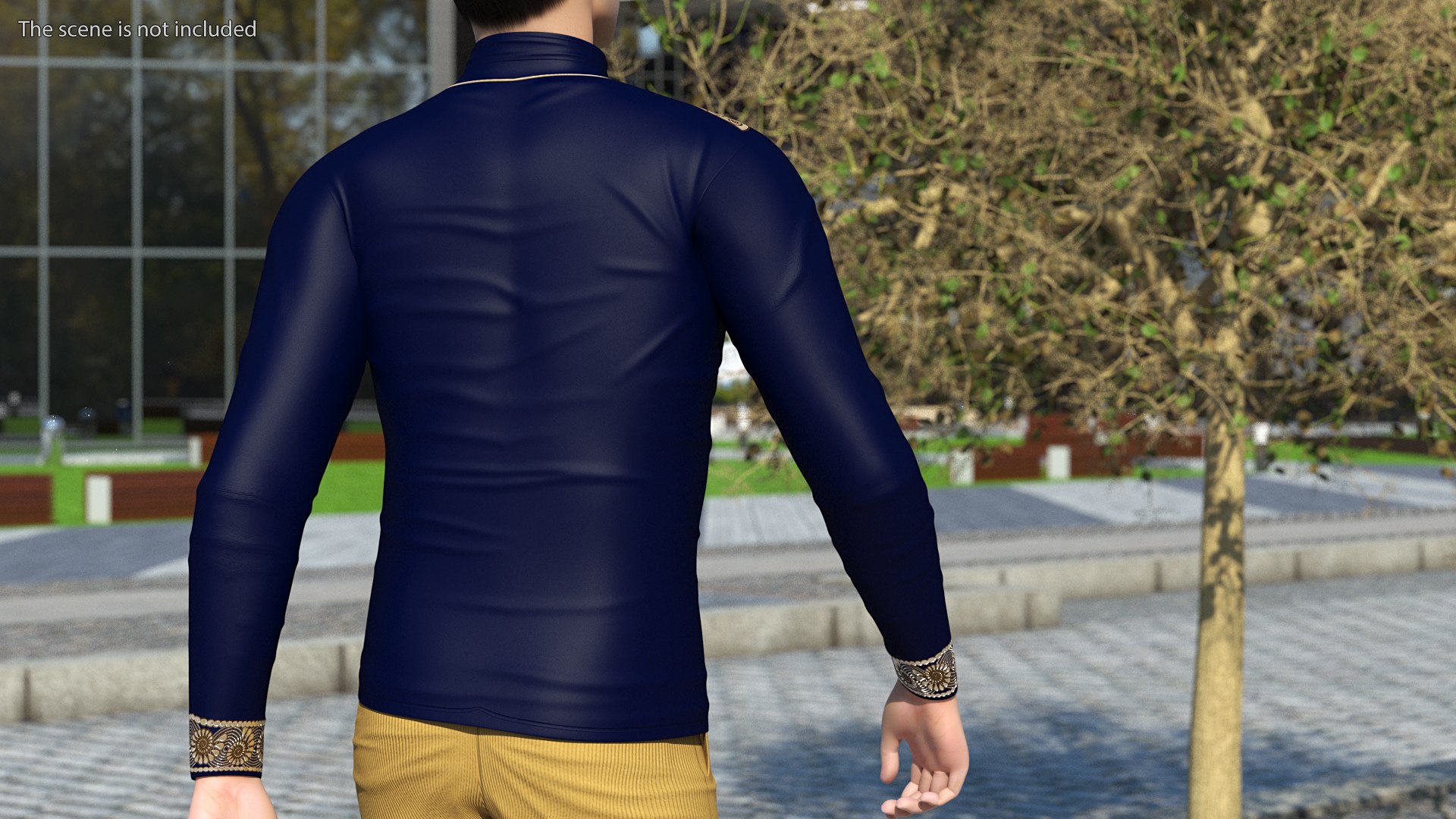 Fashionable Style Jacket 3D Model - TurboSquid 1816800