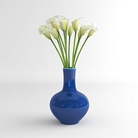 Calla Lily Flower pottery 02