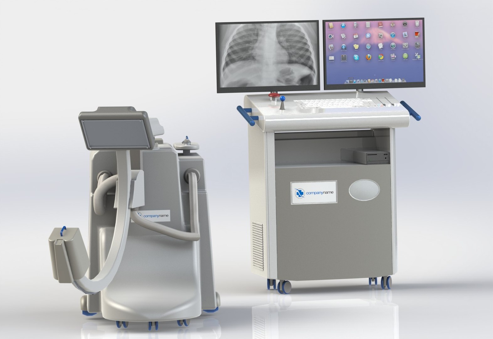 Apparatus Roentgen X-ray 3D Model - TurboSquid 1196579