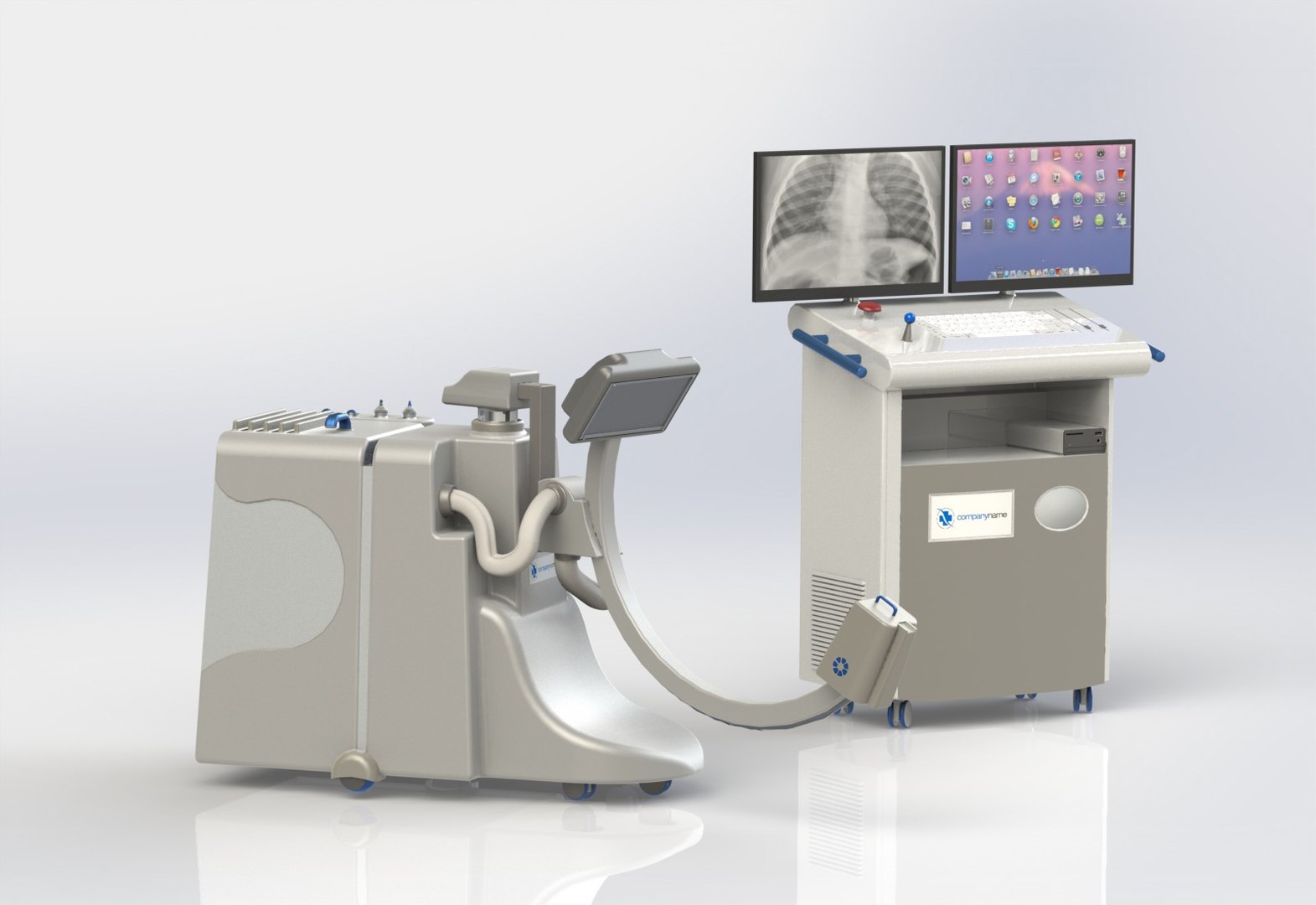 Apparatus Roentgen X-ray 3D Model - TurboSquid 1196579