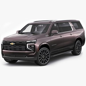 Chevrolet Suburban 2025 High Country 3D model