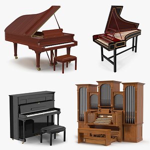 Musical Keyboard Instruments Collection 3