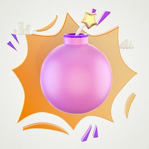 c4d Prank creative cannon Bomb
