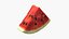 Triangular Watermelon Slice with Seeds