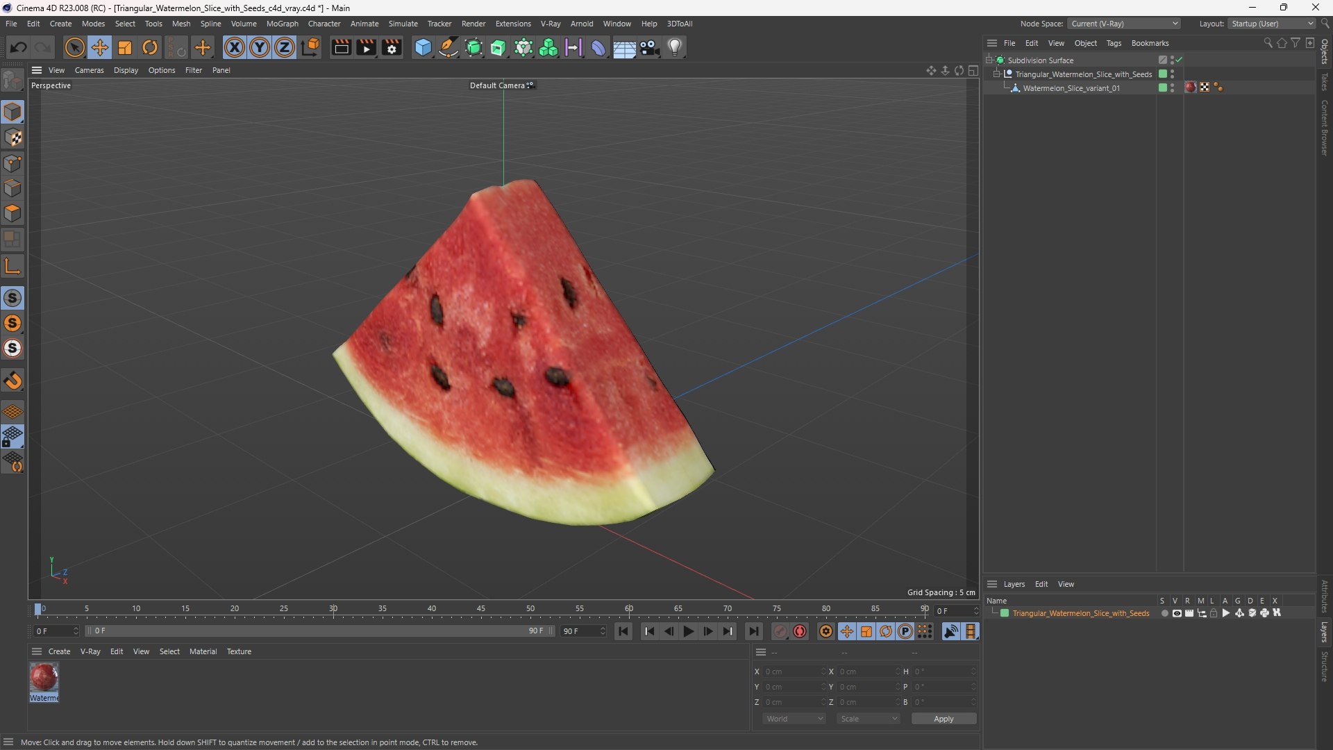 Triangular Watermelon Slice with Seeds 3D https://p.turbosquid.com/ts-thumb/fA/VQtWRH/98/triangular_watermelon_slice_with_seeds_1003/jpg/1764107784/1920x1080/fit_q87/fbdbdcce6e26c71a5b7c1f4cda612c8646bd49ab/triangular_watermelon_slice_with_seeds_1003.jpg