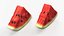 Triangular Watermelon Slice with Seeds