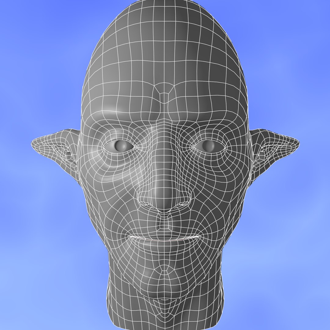 Elf Head 3D Model - TurboSquid 1252722