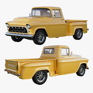 3D 1957 Chevrolet Custom  3100 Stepside Pickup