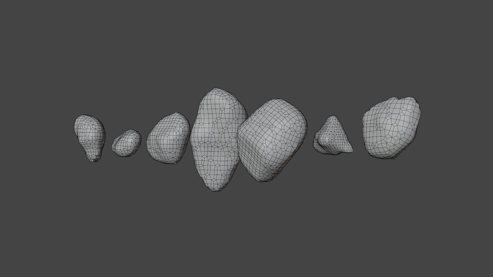 3D Red rocks collection model - TurboSquid 2120688