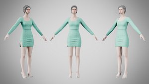 Dress 54 CyaN
