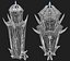 Cartoon Stylised Wizard Sorcerer Mage Magician Dark Tower