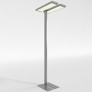 3d model lamp standing work office
