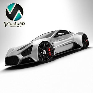 3d zenvo st1