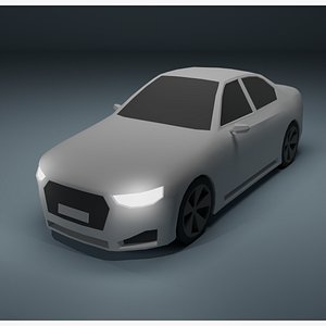 3D Low Poly Car