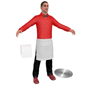 3D waiter tray