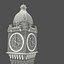 3d model clock tower