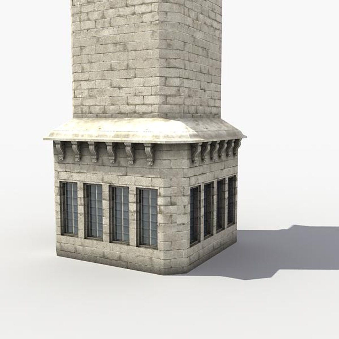 3d Model Clock Tower