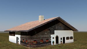 homestead low-poly low poly game building