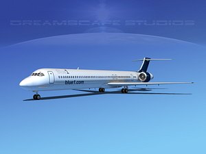 dxf mcdonnell douglas md-80