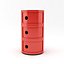 Red Componibili Storage Unit