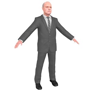 anthony hopkins 3D model