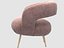 Laurel lounge chair pascal rose by Kelly Wearstler