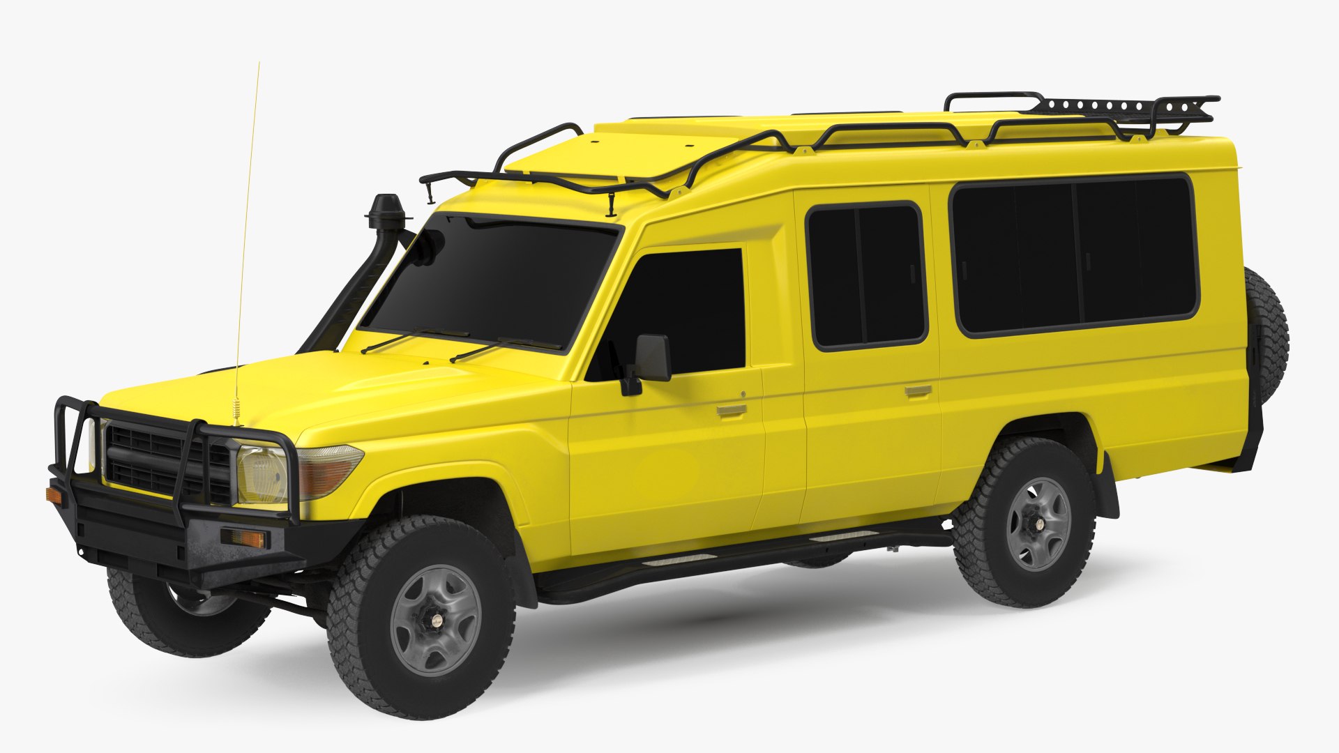 Safari Vehicle 4x4 Exterior Only 3D model preview