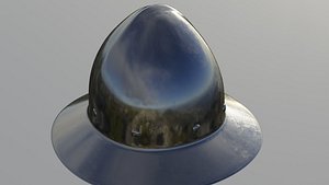 15th century hat 3D model