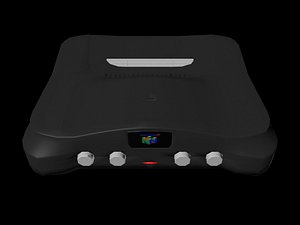 3d nintendo 64 model