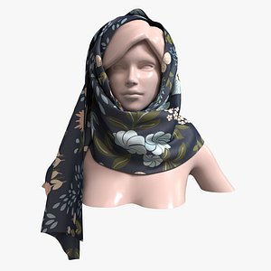 Plane Shawl 004 Scarf (8K PBR)