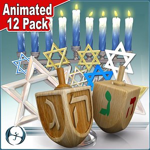 Hanukkah (Animated 12 Pa