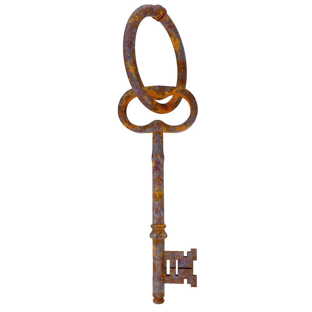 3D model Key dirty rusty 3d model - TurboSquid 1986977