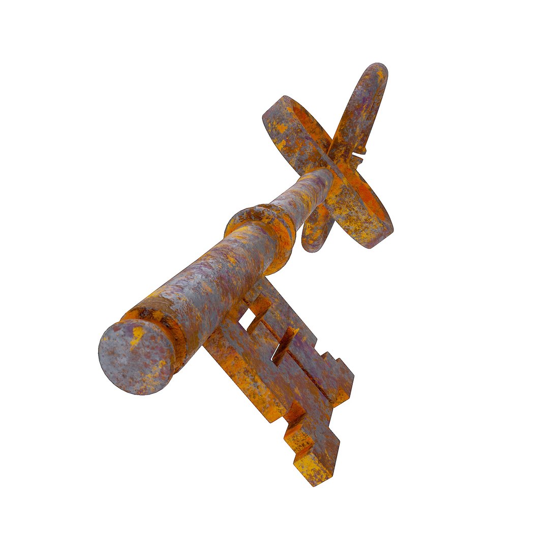 3D model Key dirty rusty 3d model - TurboSquid 1986977