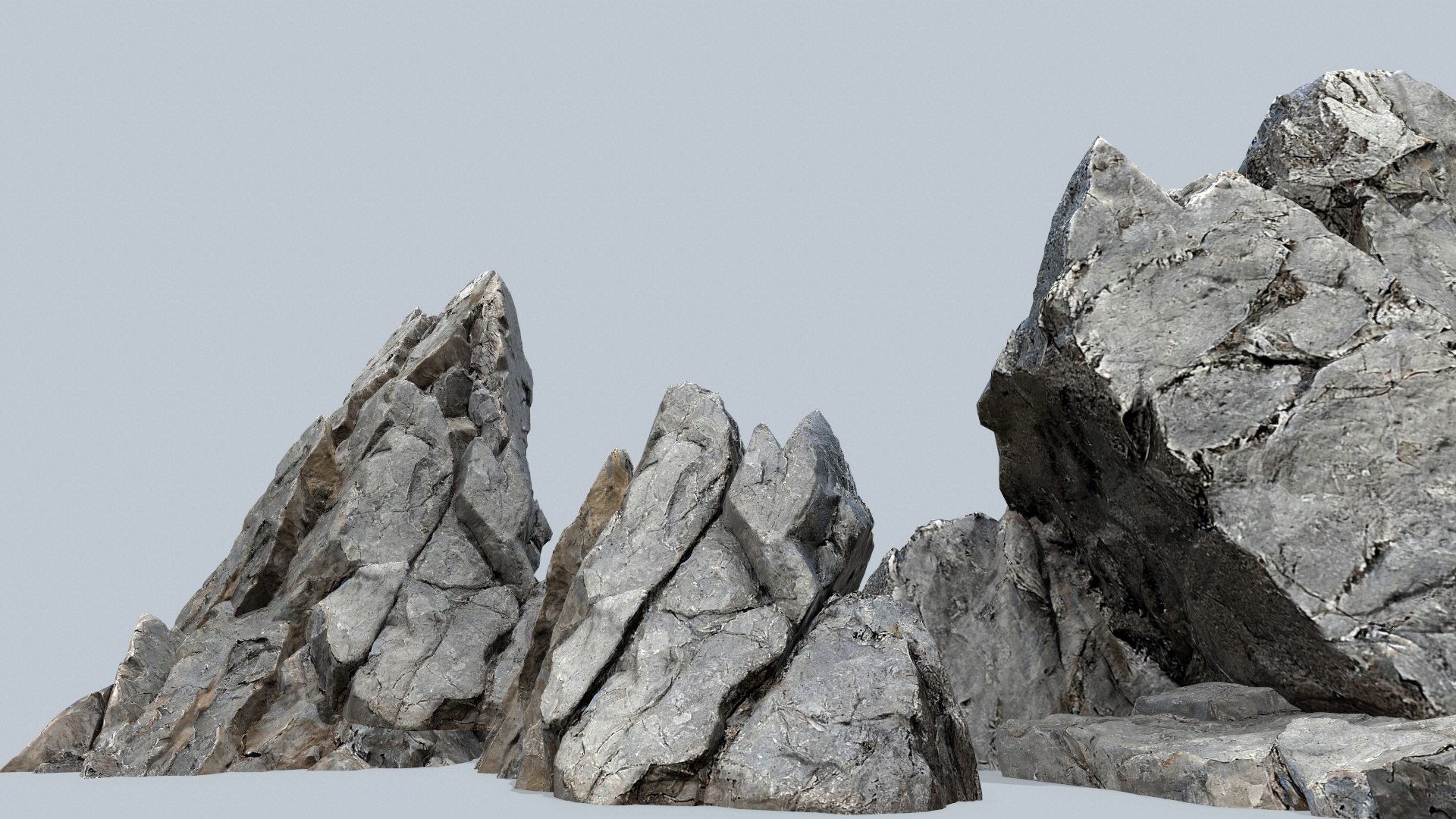 3D Cliff Rocks - TurboSquid 2212920