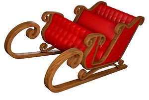 Christmas Santa Chariot Car
