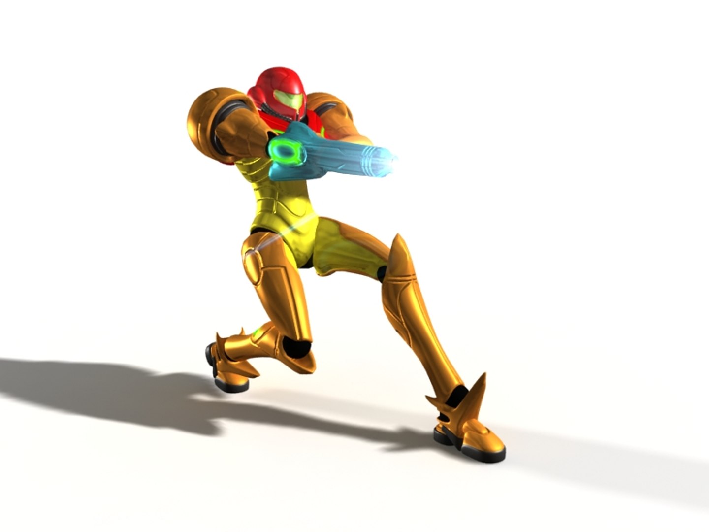 Rigged Video Samus Aran 3d Model