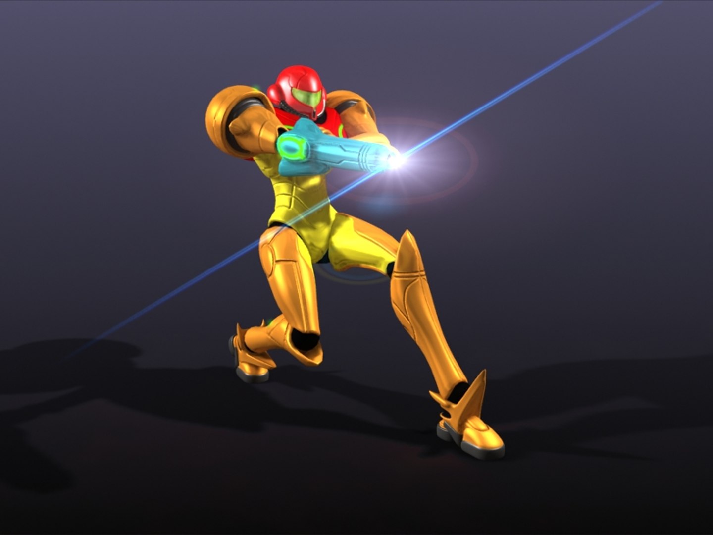 Rigged Video Samus Aran 3d Model