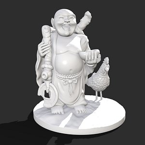 Buddha and Chicken