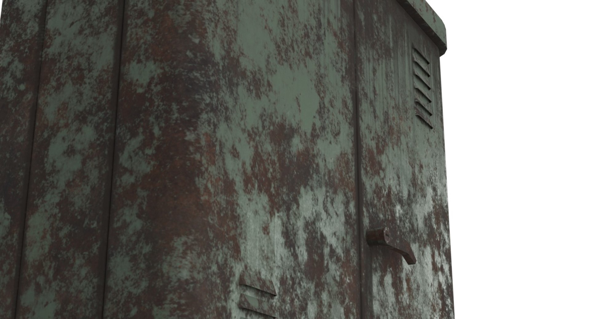 Electrical enclosure 1 rusty 3D model - TurboSquid 1179417