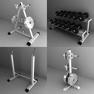 weight holders obj