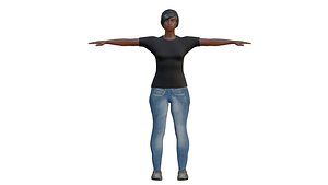 Mid-aged African Woman