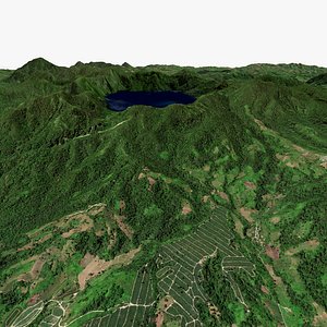 Mount Melibengoy Mindanao Philippines 3D