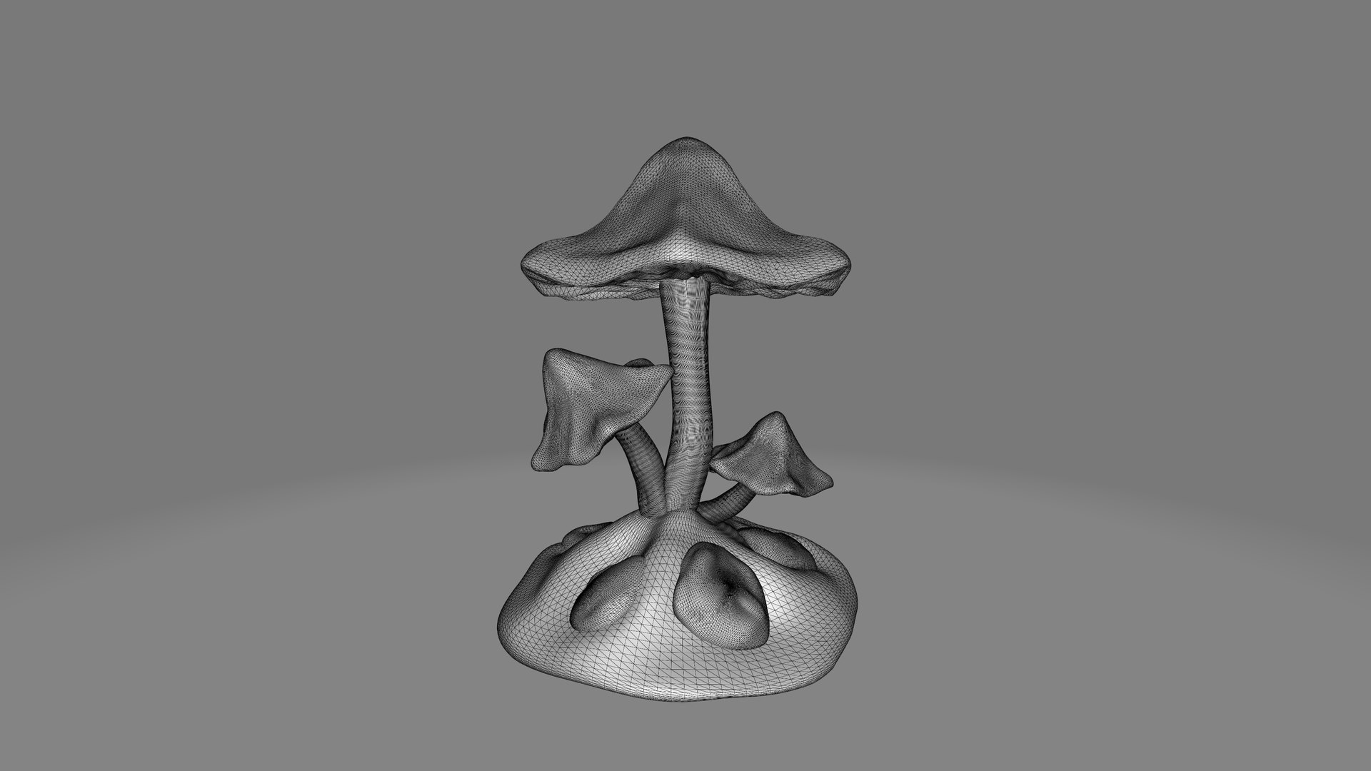 3D Mushroom Model - TurboSquid 2262290