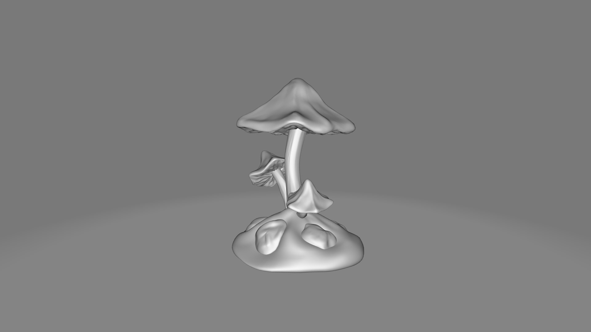 3D Mushroom Model - TurboSquid 2262290