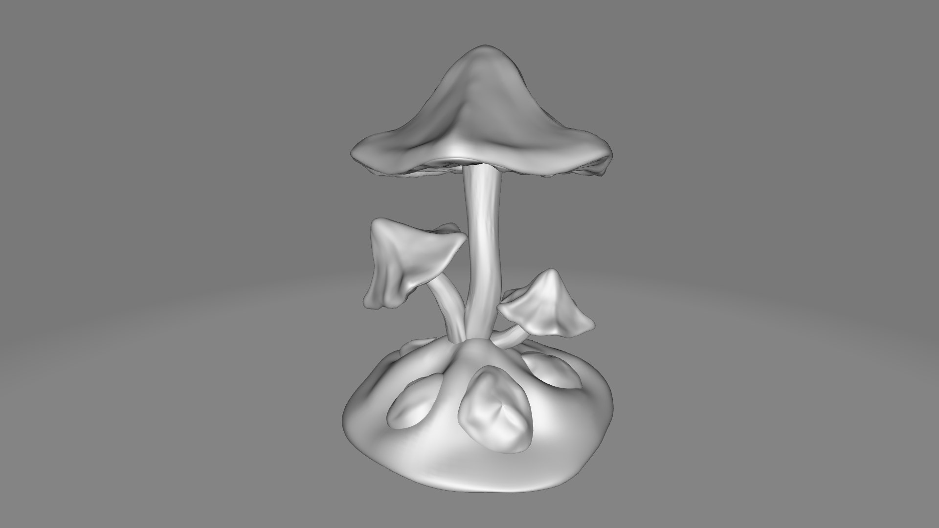 3D Mushroom Model - TurboSquid 2262290