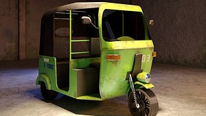 Philippine E Trike Electric Tricycle   3D Model 3D model