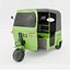 Modello 3D del triciclo elettrico Philippine E Trike