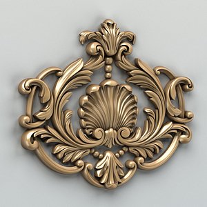 Carved decor central 001