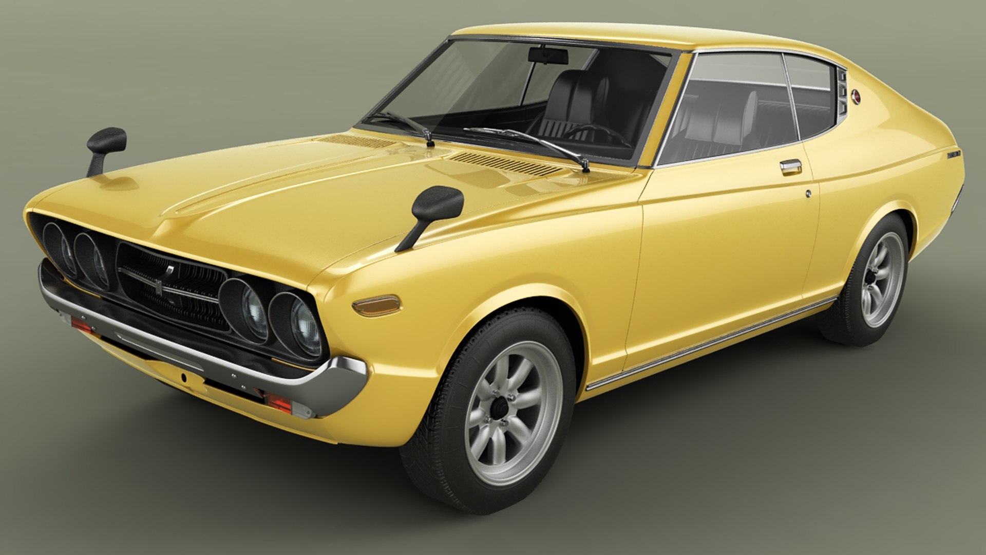 Datsun VIolet 710 Coupe 3D - TurboSquid 2201992