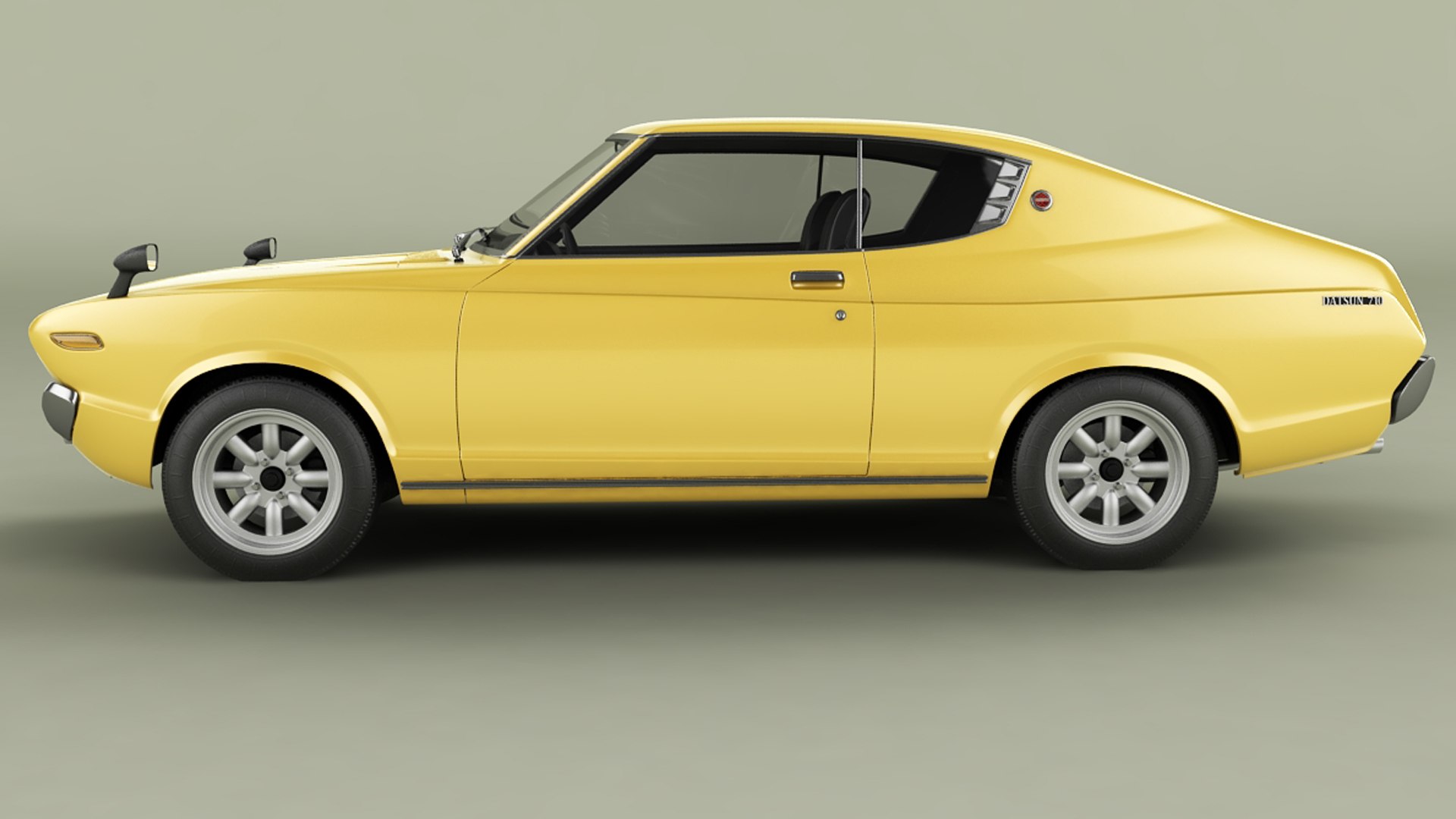 Datsun VIolet 710 Coupe 3D - TurboSquid 2201992